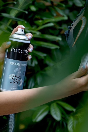 Coccine Nano Deo Silver Batų gaiviklis 400ml 2