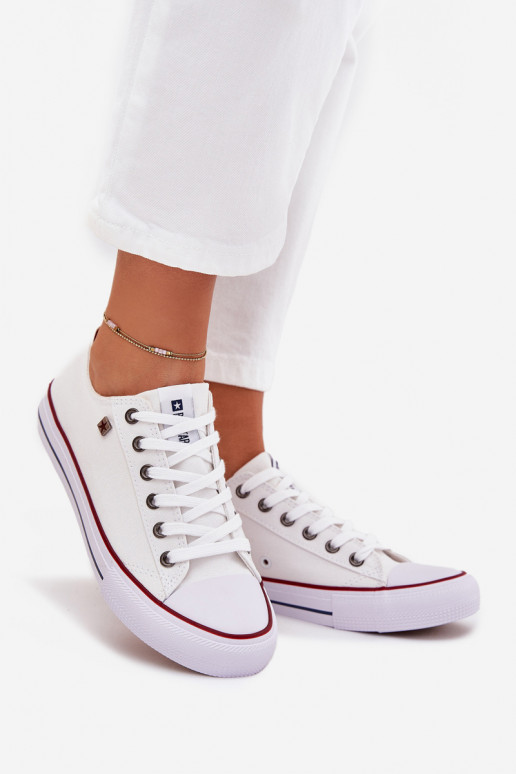 Žemi laisvalaikio bateliai Big Star DD274A232 baltos spalvos