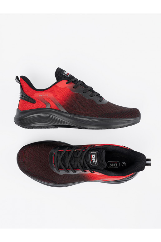 Juodos ir raudonos spalvos  sportiniai batai 