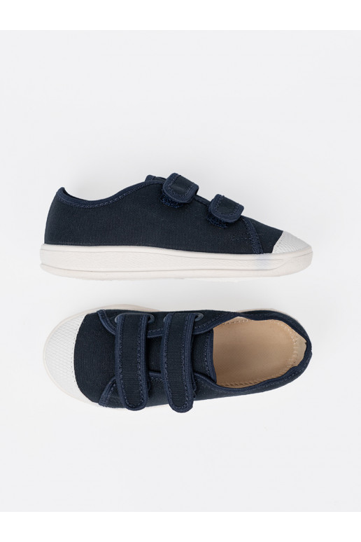 tamsiai mėlynos spalvos batai  y