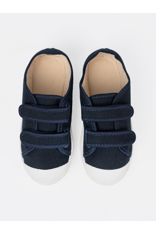 tamsiai mėlynos spalvos batai  y