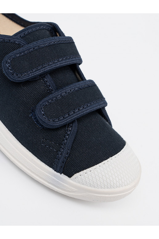 tamsiai mėlynos spalvos batai  y