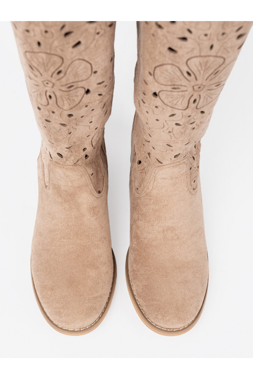 iš zomšos  ilgaauliai przed kolano