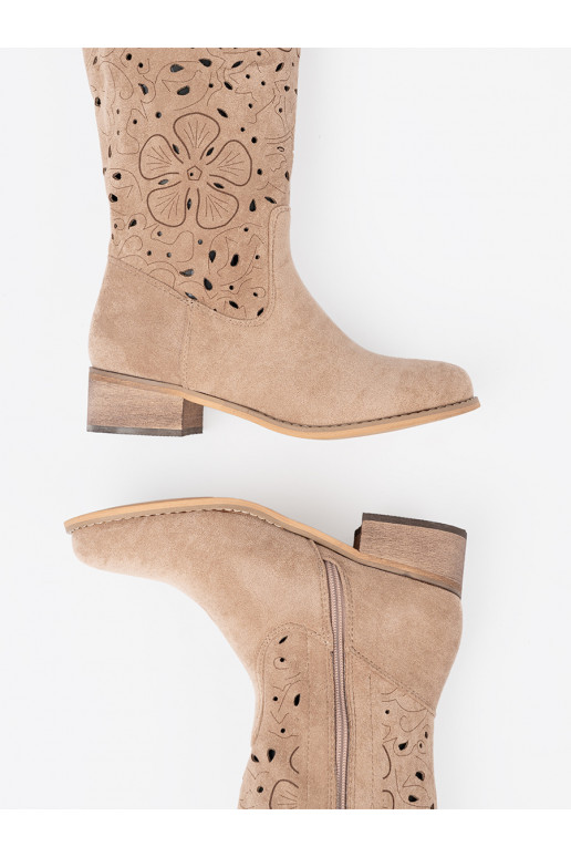 iš zomšos  ilgaauliai przed kolano