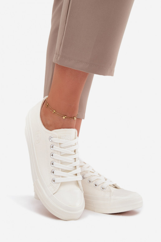 pašiltinti  Laisvalaikio bateliai Big Star OO274927 baltos spalvos