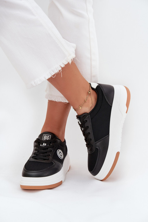  modelio batai  su platforma Big Star RR274573 HI-POLY SYSTEM Juodos spalvos