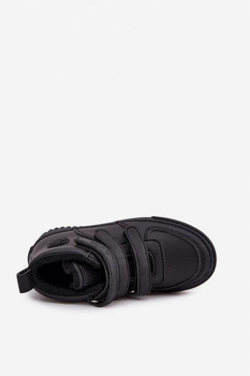 pašiltinti  modelio aulinukai Vaikiški su lipniais užsegimais Big Star SS374070 Juodos spalvos pašiltinti  modelio aulinukai Vaikiški su lipniais užsegimais Big Star SS374070 Juodos spalvos