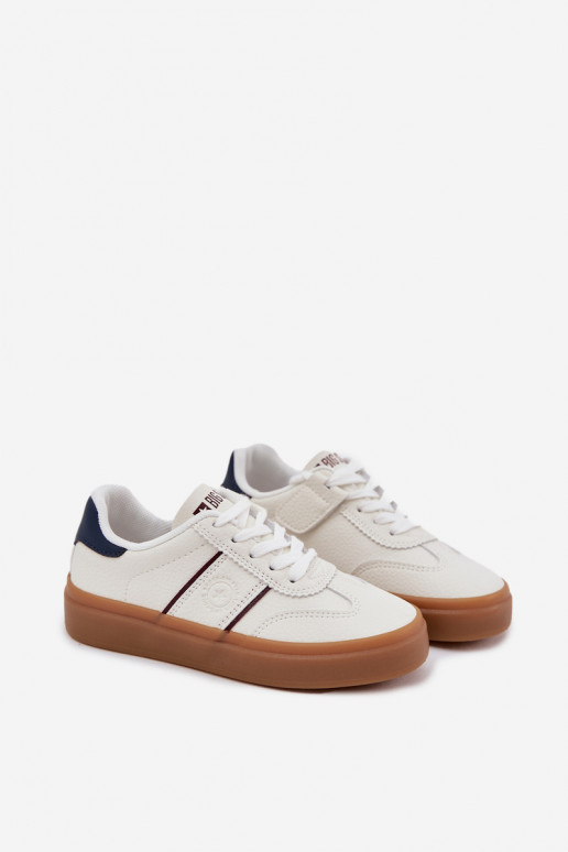 Vaikiški baltos spalvos sneakers stiliaus batai Big Star SS374024