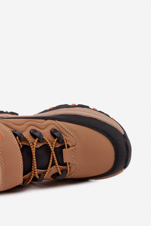 batai sniego batai Vaikiški su lipniais užsegimais Big Star SS374012 rudos spalvos batai sniego batai Vaikiški su lipniais užsegimais Big Star SS374012 rudos spalvos