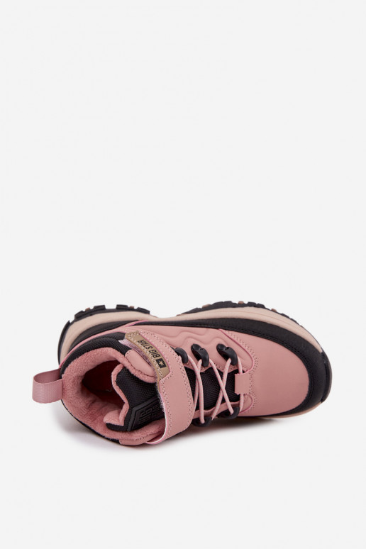 batai sniego batai Vaikiški su lipniais užsegimais Big Star SS374011 rožinės spalvos batai sniego batai Vaikiški su lipniais užsegimais Big Star SS374011 rožinės spalvos