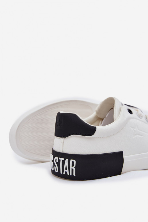 laisvalaikio batai Eko   Big Star OO174018 baltos spalvos  laisvalaikio batai Eko   Big Star OO174018 baltos spalvos