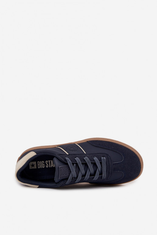 modelio batai  Big Star SS174079 tamsiai mėlynos spalvos   modelio batai  Big Star SS174079 tamsiai mėlynos spalvos