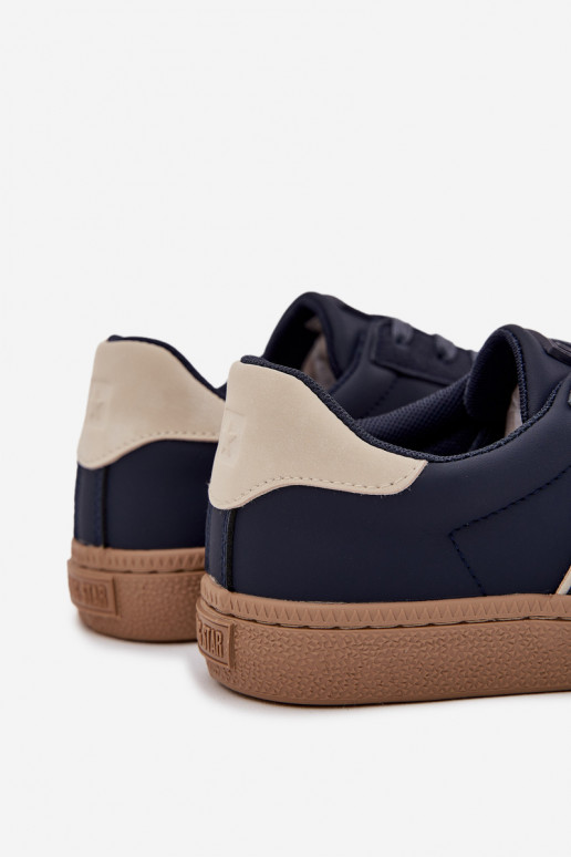 modelio batai  Big Star SS174079 tamsiai mėlynos spalvos   modelio batai  Big Star SS174079 tamsiai mėlynos spalvos