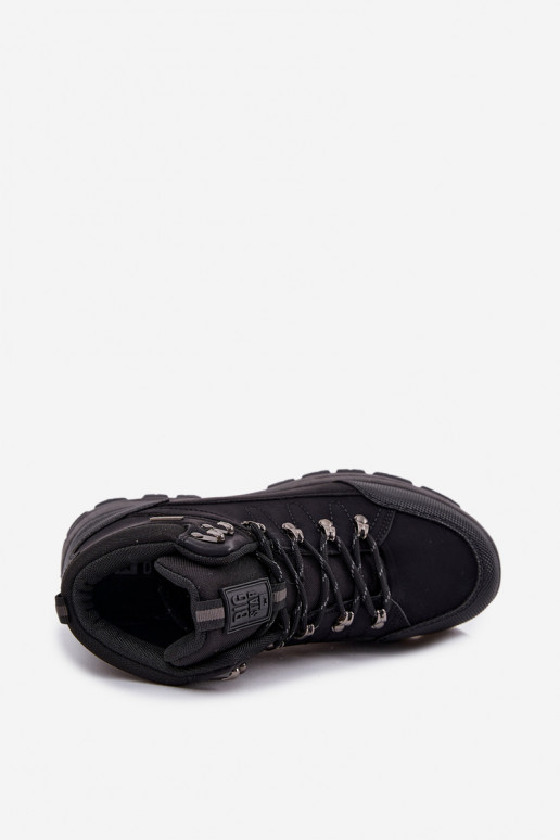 žygio batai  Big Star SS174048 Juodos spalvos žygio batai  Big Star SS174048 Juodos spalvos