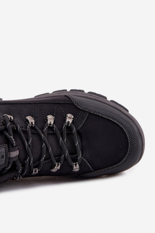 žygio batai  Big Star SS174048 Juodos spalvos žygio batai  Big Star SS174048 Juodos spalvos