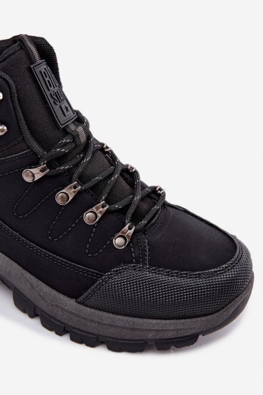 žygio batai  Big Star SS174048 Juodos spalvos žygio batai  Big Star SS174048 Juodos spalvos