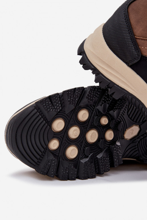 žygio batai  Big Star SS174049 rudos spalvos žygio batai  Big Star SS174049 rudos spalvos