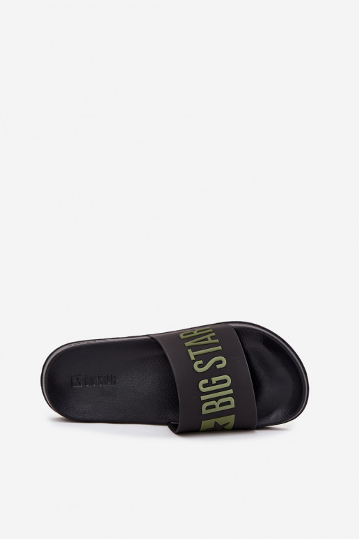 Šlepetės  Big Star SS174359 Juodos spalvos Šlepetės  Big Star SS174359 Juodos spalvos