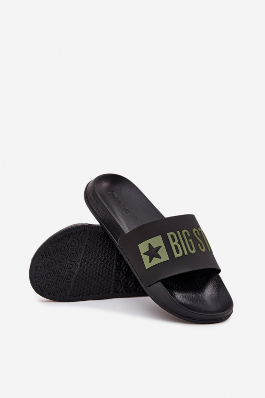 Šlepetės  Big Star SS174359 Juodos spalvos Šlepetės  Big Star SS174359 Juodos spalvos
