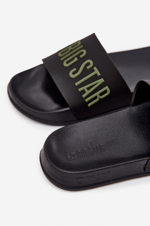 Šlepetės  Big Star SS174359 Juodos spalvos Šlepetės  Big Star SS174359 Juodos spalvos