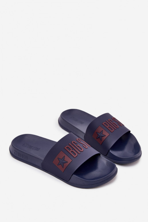 Šlepetės  Big Star SS174361 tamsiai mėlynos spalvos Šlepetės  Big Star SS174361 tamsiai mėlynos spalvos