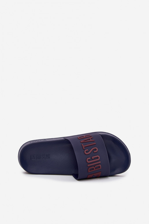 Šlepetės  Big Star SS174361 tamsiai mėlynos spalvos Šlepetės  Big Star SS174361 tamsiai mėlynos spalvos