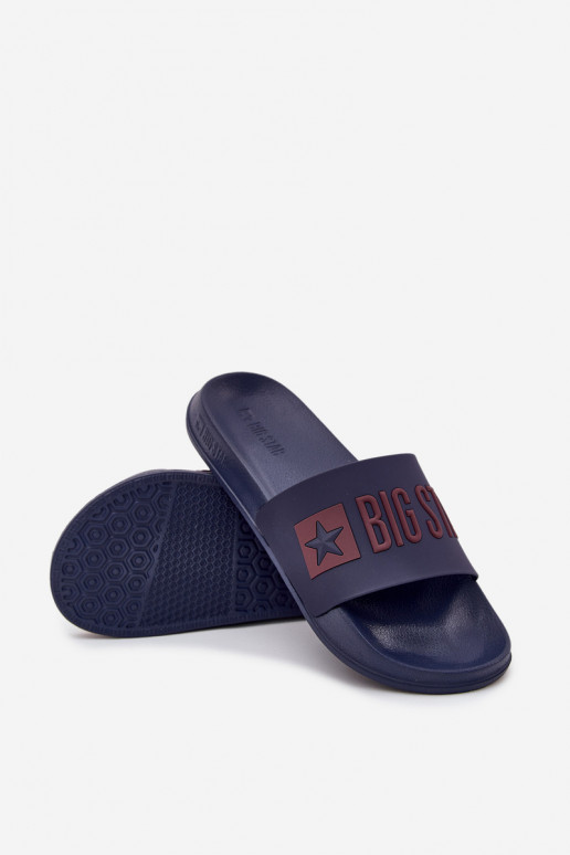 Šlepetės  Big Star SS174361 tamsiai mėlynos spalvos Šlepetės  Big Star SS174361 tamsiai mėlynos spalvos