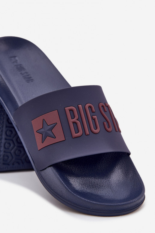 Šlepetės  Big Star SS174361 tamsiai mėlynos spalvos Šlepetės  Big Star SS174361 tamsiai mėlynos spalvos