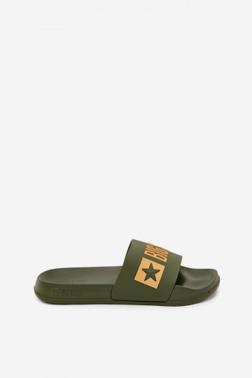 Šlepetės  Big Star SS174360 žalios spalvos 2