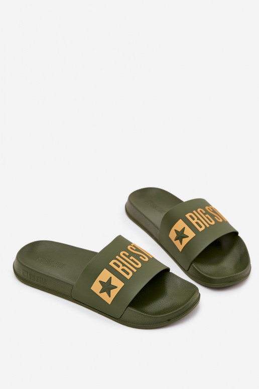 Šlepetės  Big Star SS174360 žalios spalvos Šlepetės  Big Star SS174360 žalios spalvos