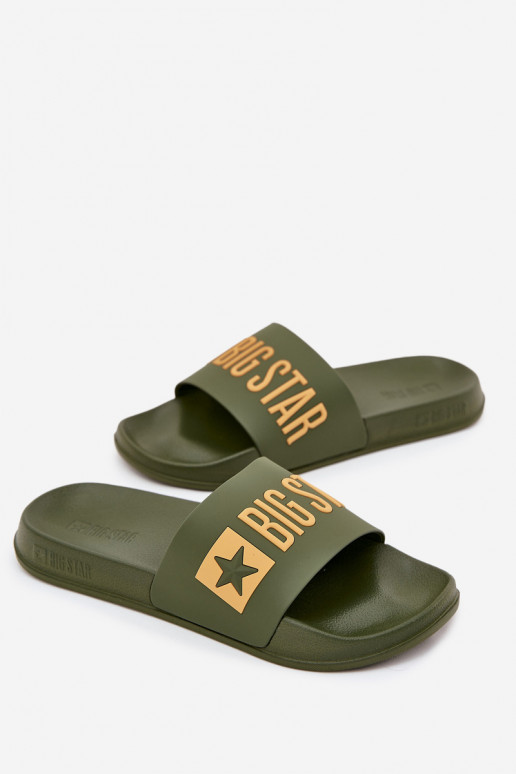 Šlepetės  Big Star SS174360 žalios spalvos Šlepetės  Big Star SS174360 žalios spalvos