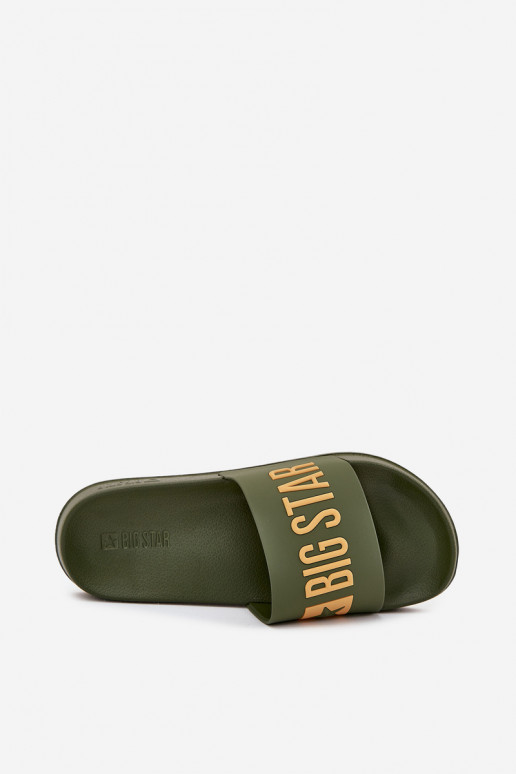 Šlepetės  Big Star SS174360 žalios spalvos Šlepetės  Big Star SS174360 žalios spalvos