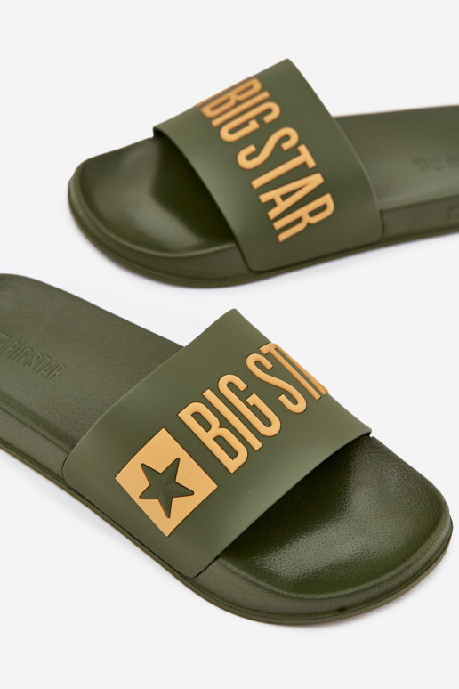 Šlepetės  Big Star SS174360 žalios spalvos Šlepetės  Big Star SS174360 žalios spalvos