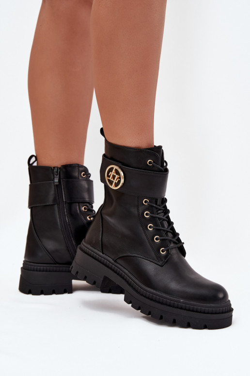 aulinukai  Ze aukso spalvosm Detalem pašiltinti Juodos spalvos Fiorena aulinukai  Ze aukso spalvosm Detalem pašiltinti Juodos spalvos Fiorena