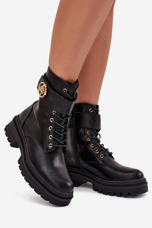 aulinukai  Ze aukso spalvosm Detalem pašiltinti Juodos spalvos Fiorena aulinukai  Ze aukso spalvosm Detalem pašiltinti Juodos spalvos Fiorena