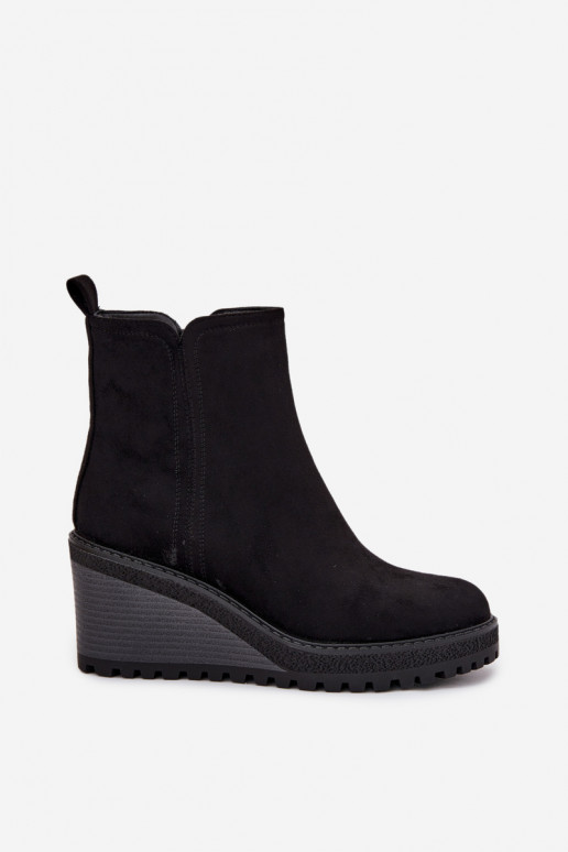 pašiltinti Aulinukai  Z iš eko zomšosu Juodos spalvos Mavona pašiltinti Aulinukai  Z iš eko zomšosu Juodos spalvos Mavona