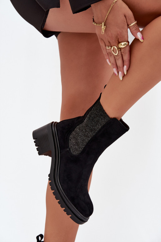 stilingi aulinukai  pašiltinti  Juodos spalvos Zoralia