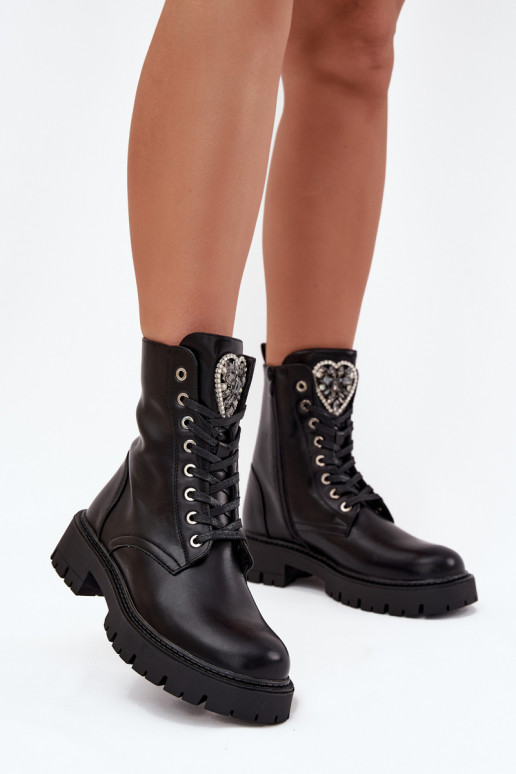 aulinukai  pašiltinti Eko   Juodos spalvos Miryssa