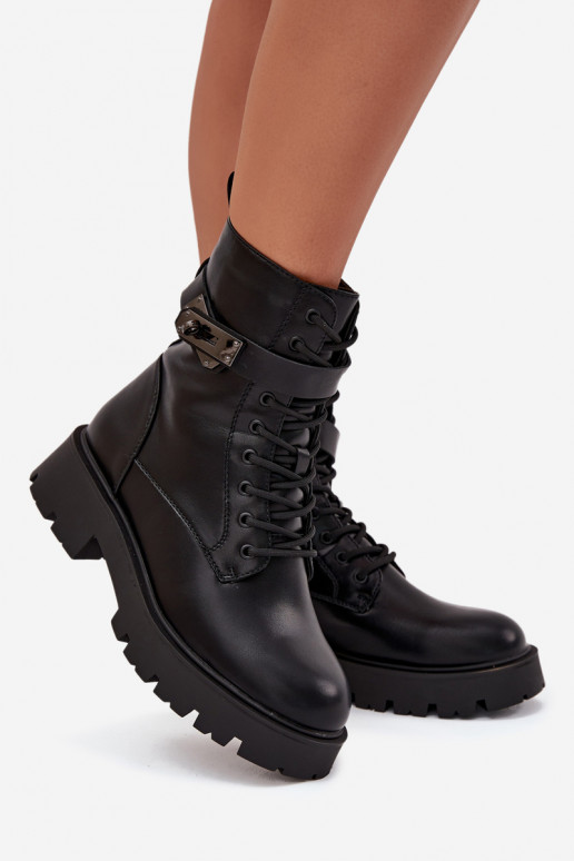 aulinukai  su dekoruotais kulnais pašiltinti Eko   Juodos spalvos Selita