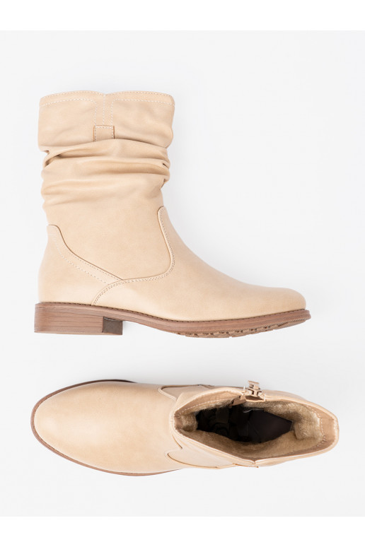 Komfortowe batai  z marszczeniami