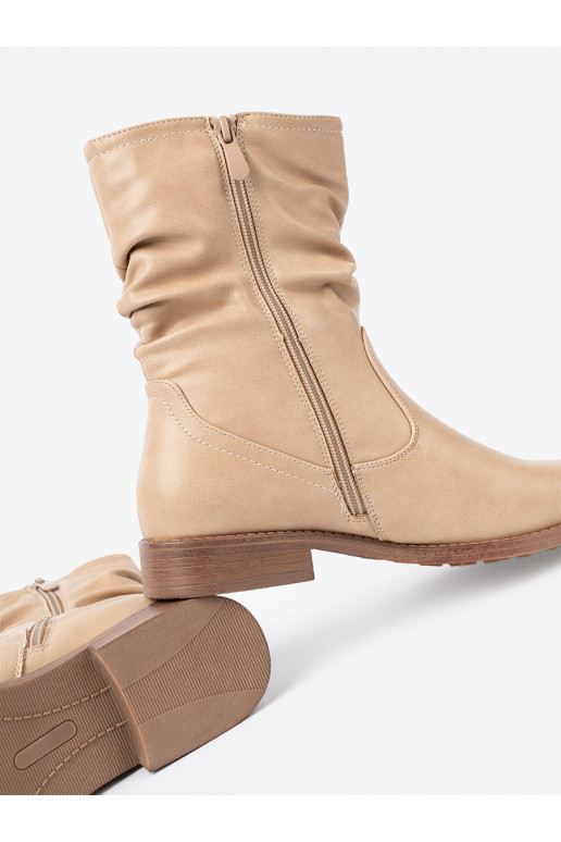 Komfortowe batai  z marszczeniami