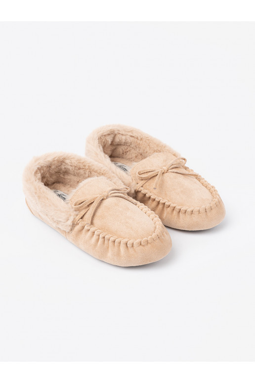 šilti  kapcie typu mokasinai su bantuku