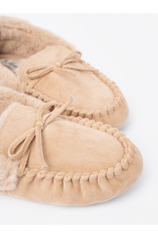 šilti  kapcie typu mokasinai su bantuku