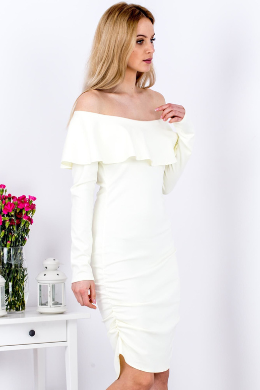 Suknelė-EM-SK-009.55-šviesiai geltona