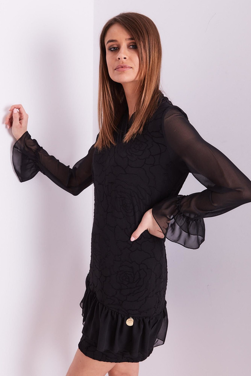 Suknelė-EM-SK-5001.99-juoda Suknelė-EM-SK-5001.99-juoda