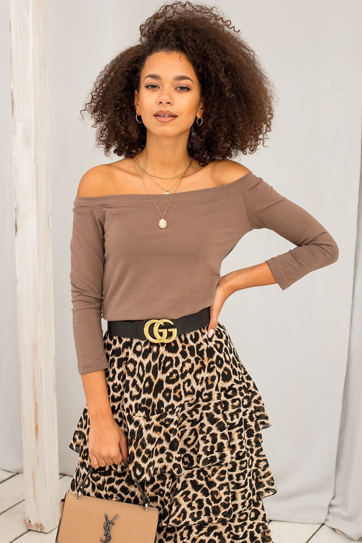 Palaidinė-RV-BZ-4692.99-ruda Palaidinė-RV-BZ-4692.99-ruda