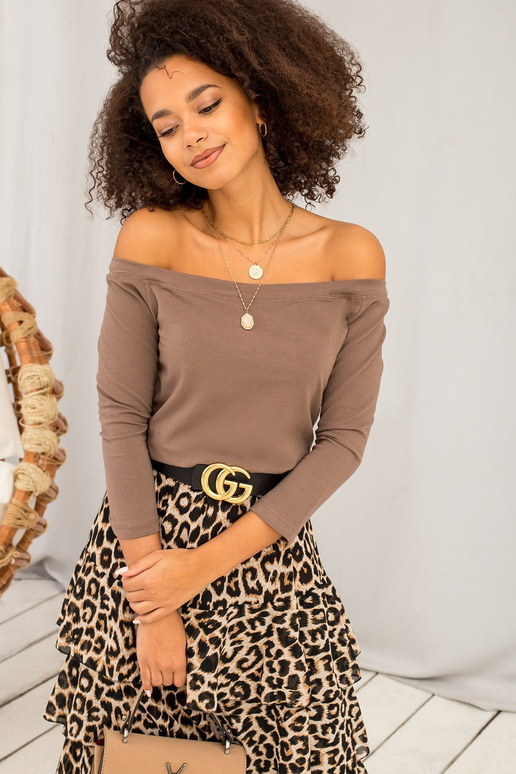 Palaidinė-RV-BZ-4692.99-ruda Palaidinė-RV-BZ-4692.99-ruda