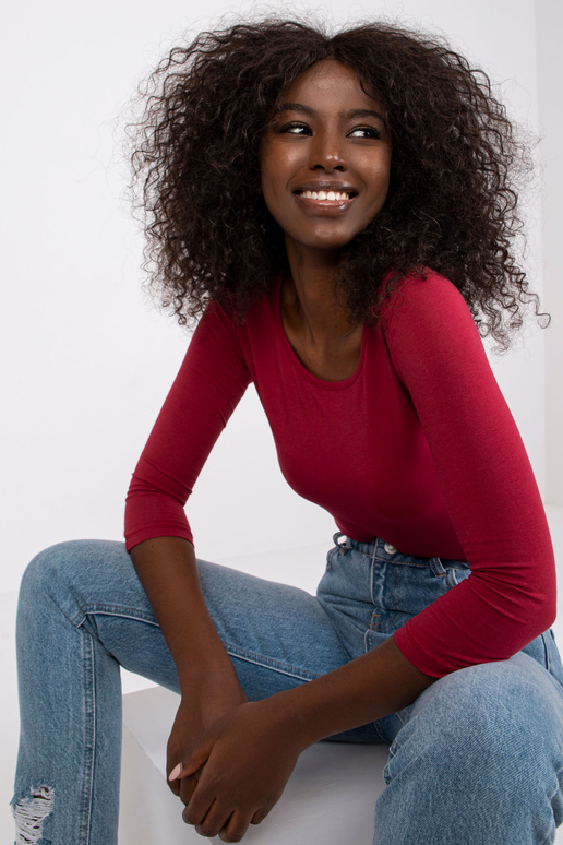 Bordo spalvos Mona palaidinė