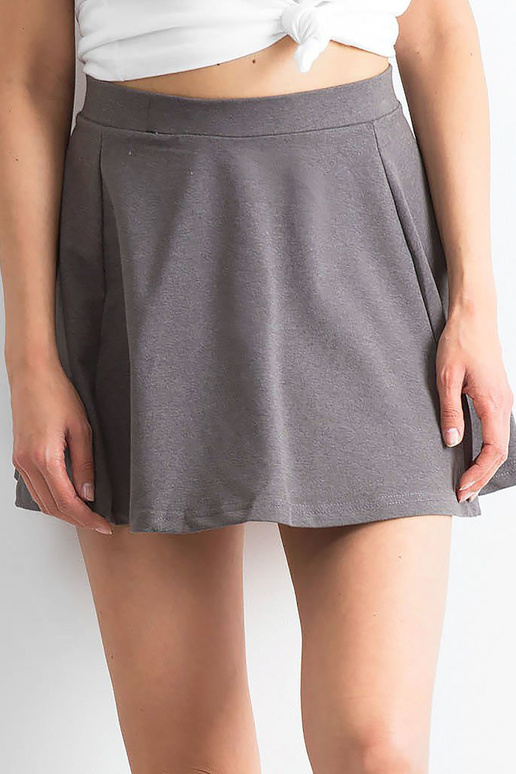 Sijonas-PL-SD-1565.19-tamsiai pilkas