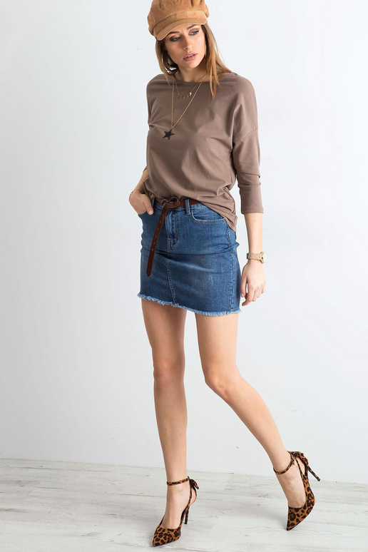 Palaidinė-RV-BZ-4661.51P-ruda Palaidinė-RV-BZ-4661.51P-ruda